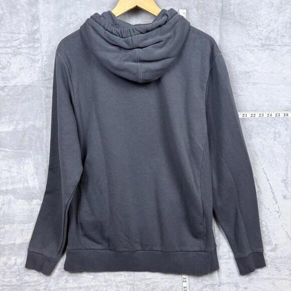 Under Armour Project Rock Hoodie Gray Bull Logo Size M Blood Sweat Respect Gym - Picture 2 of 10